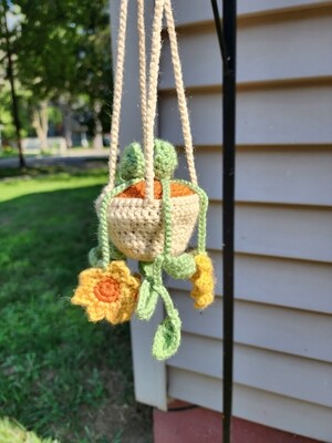 Sunflower Hanging Plant