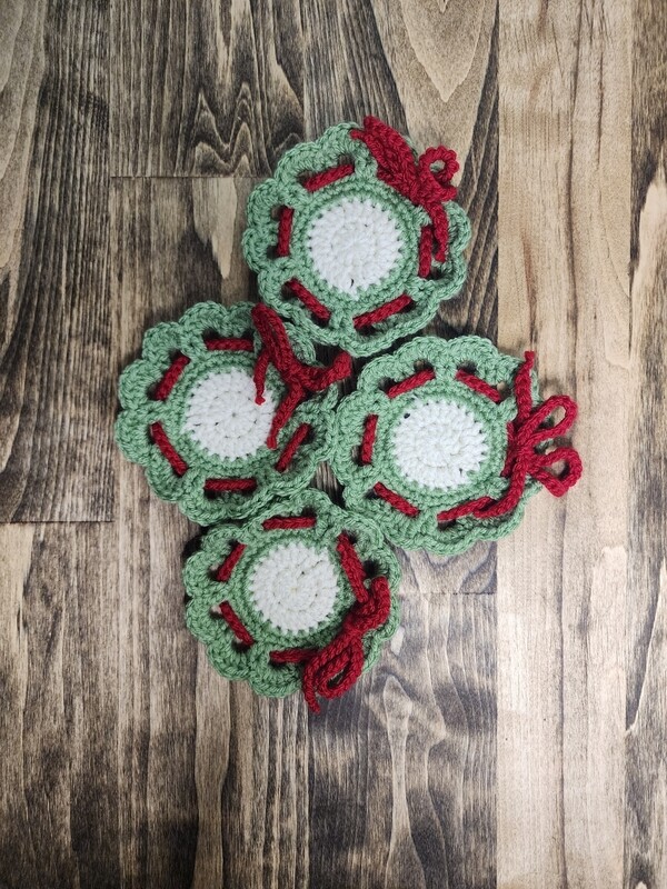 Wreath Coasters