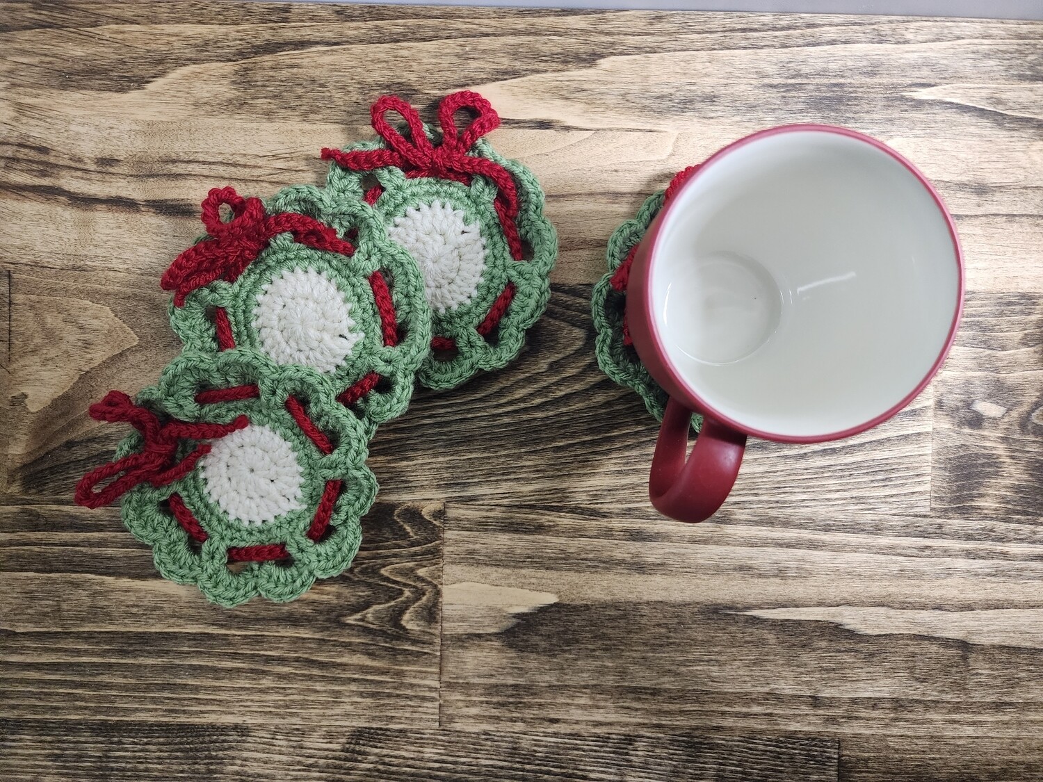 Wreath Coasters