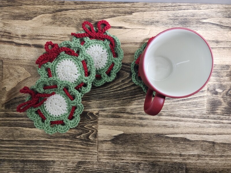 Wreath Coasters