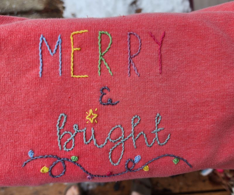 Merry and Bright Sweater