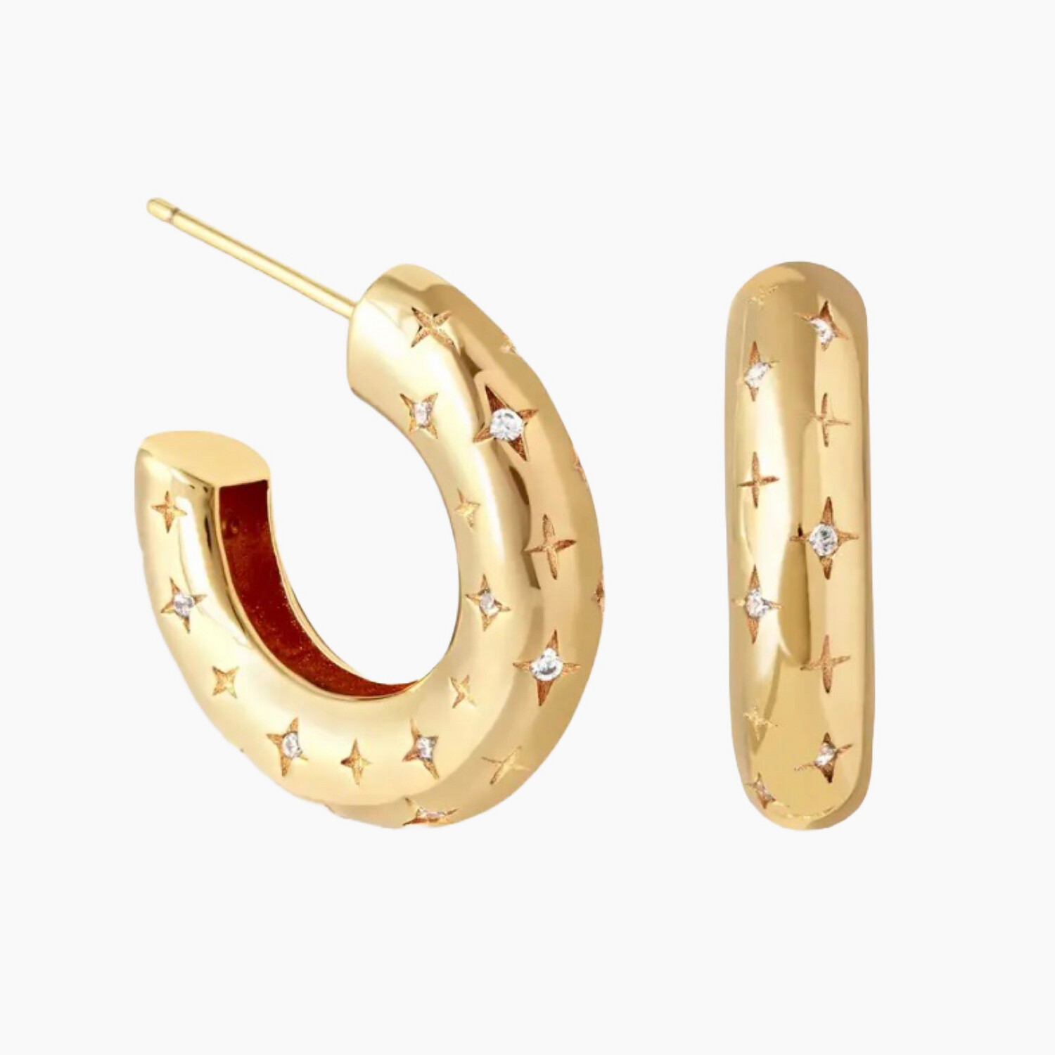Star Dust Cosmic Dome Hoops