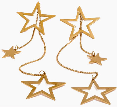 Birthing Star Dangle Earrings