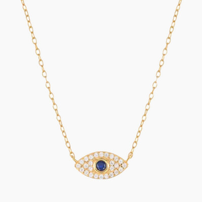 Evil eye necklace