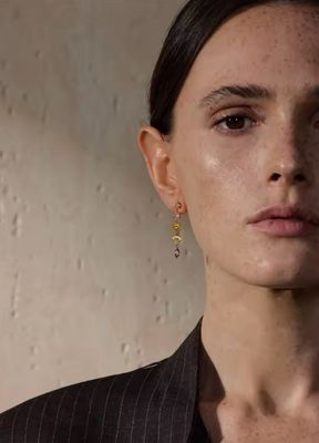 Radiant Amber Light Dangle Earrings