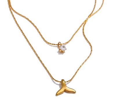 Whale Tail Necklace
