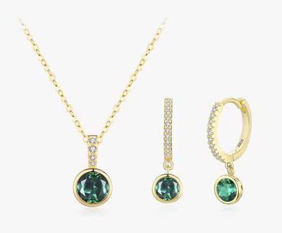 Chloe Emerald Set