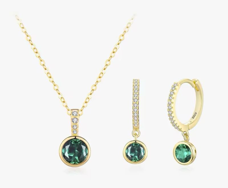 Chloe Emerald Set