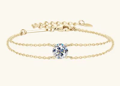 Moissanite Diamond Bracelet
