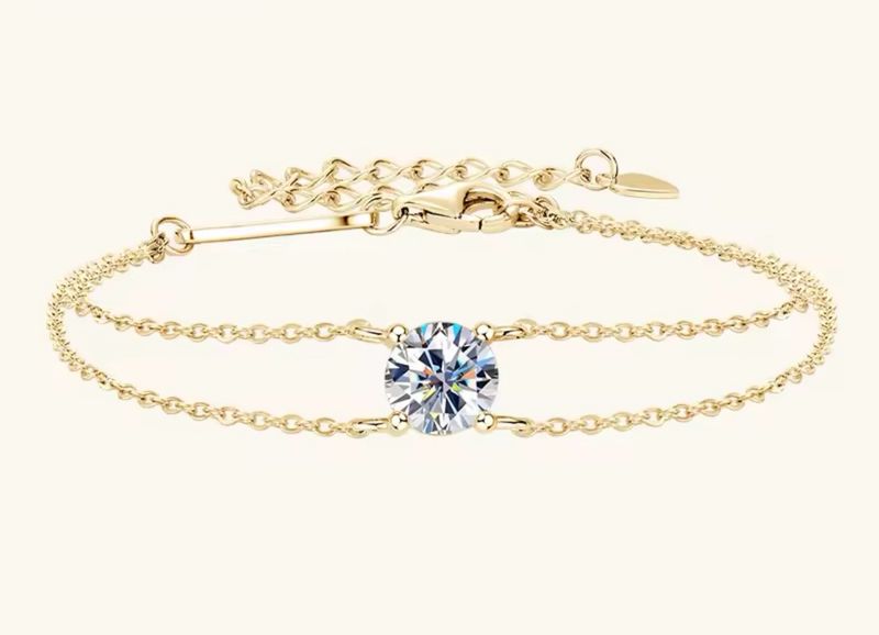 Moissanite Diamond Bracelet