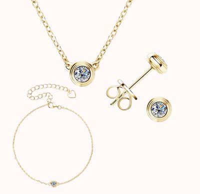 Moissanite Diamond Set