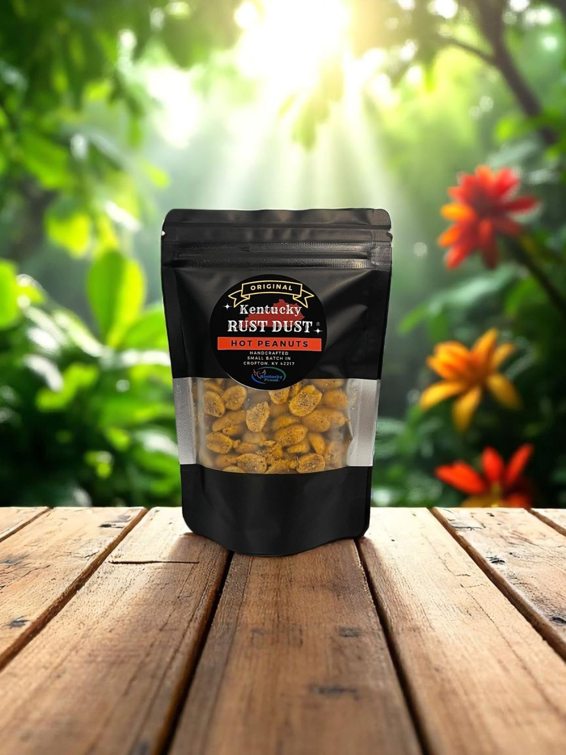 KRD Seasoned Peanuts Hot Large
