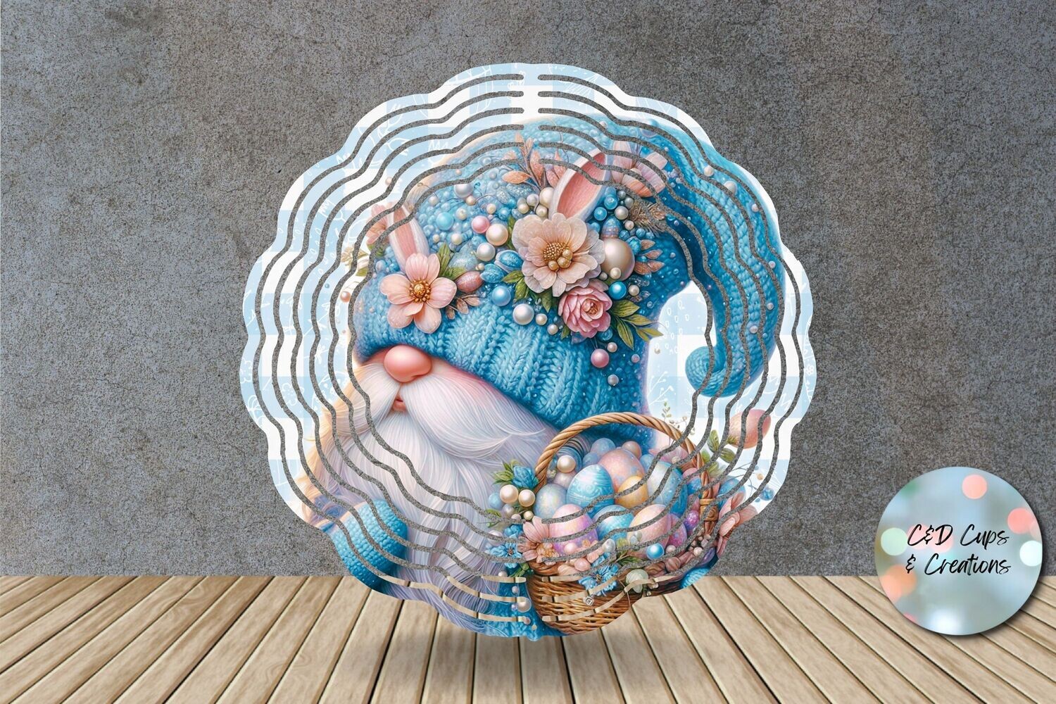 Easter Gnome Wind Spinner
