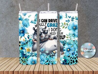 Drive Myself Crazy Hippo