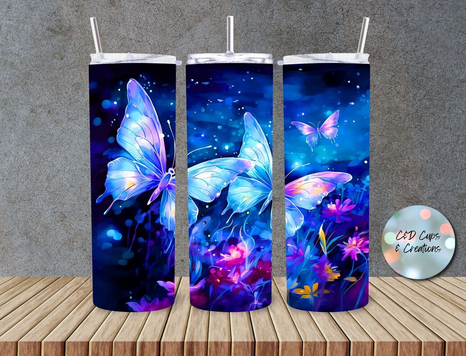 Blue Butterflies