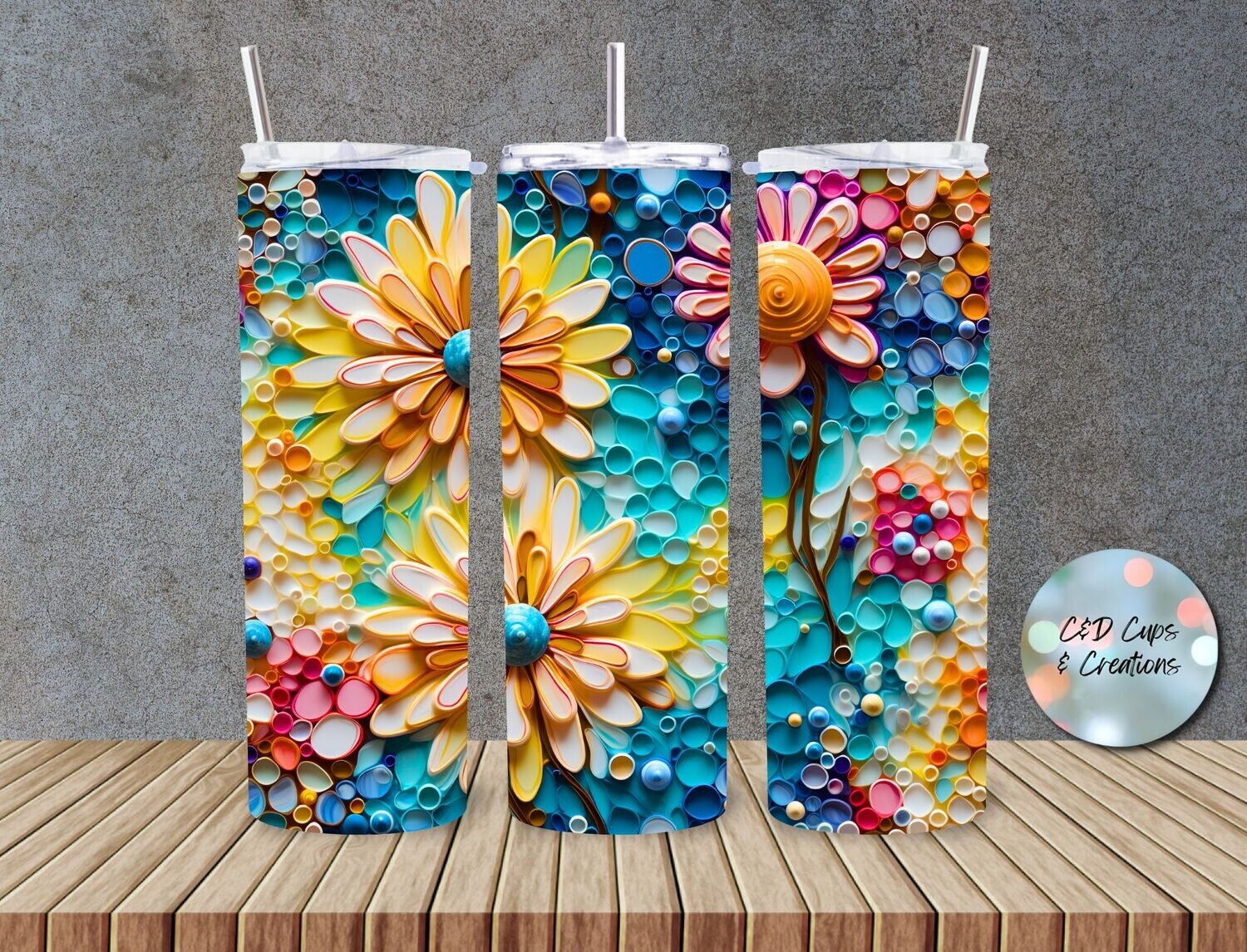3D Flowers