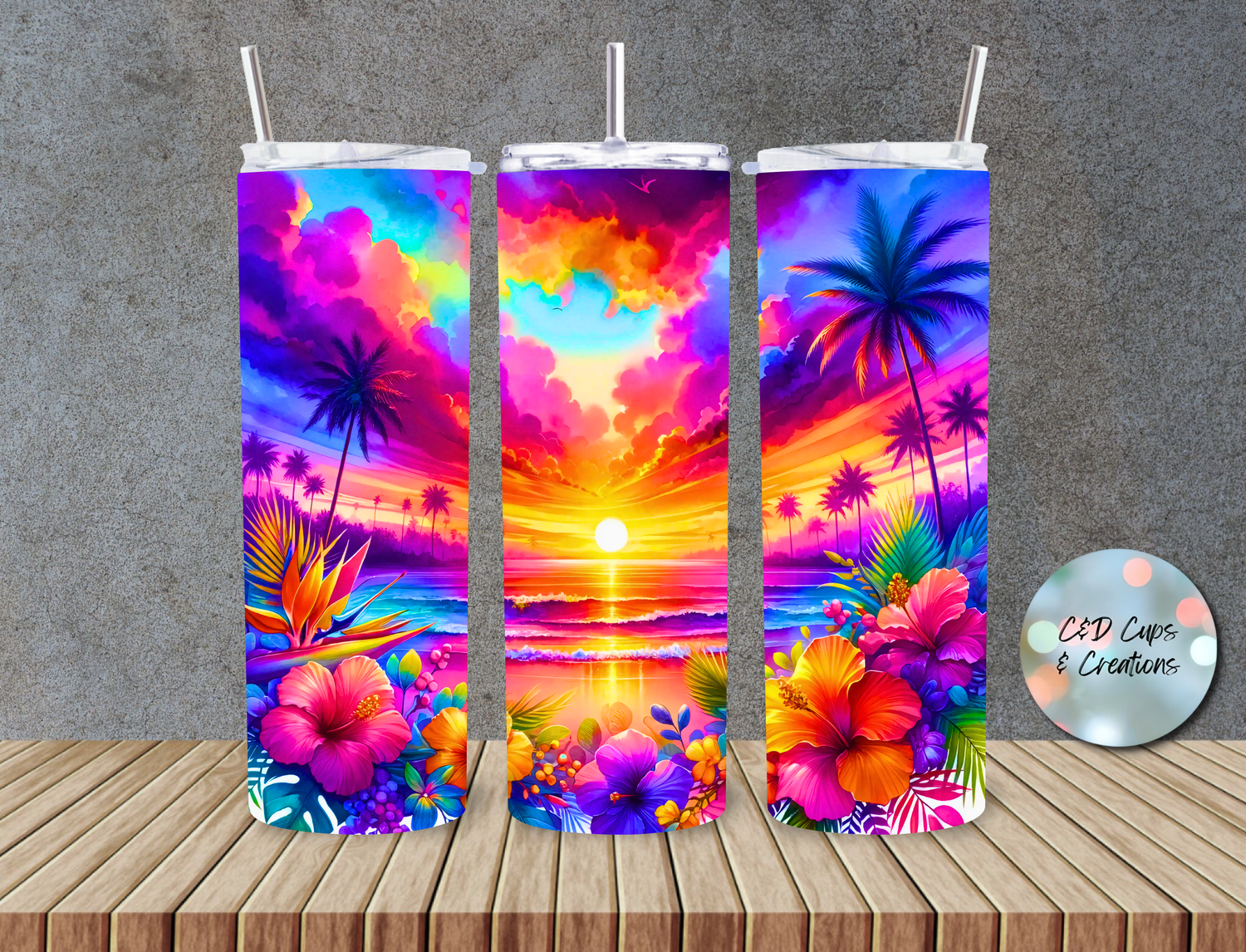Watercolor Sunset