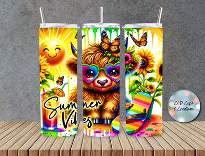 Summer Vibes Cow