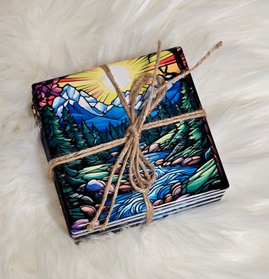 Custom Coaster Set