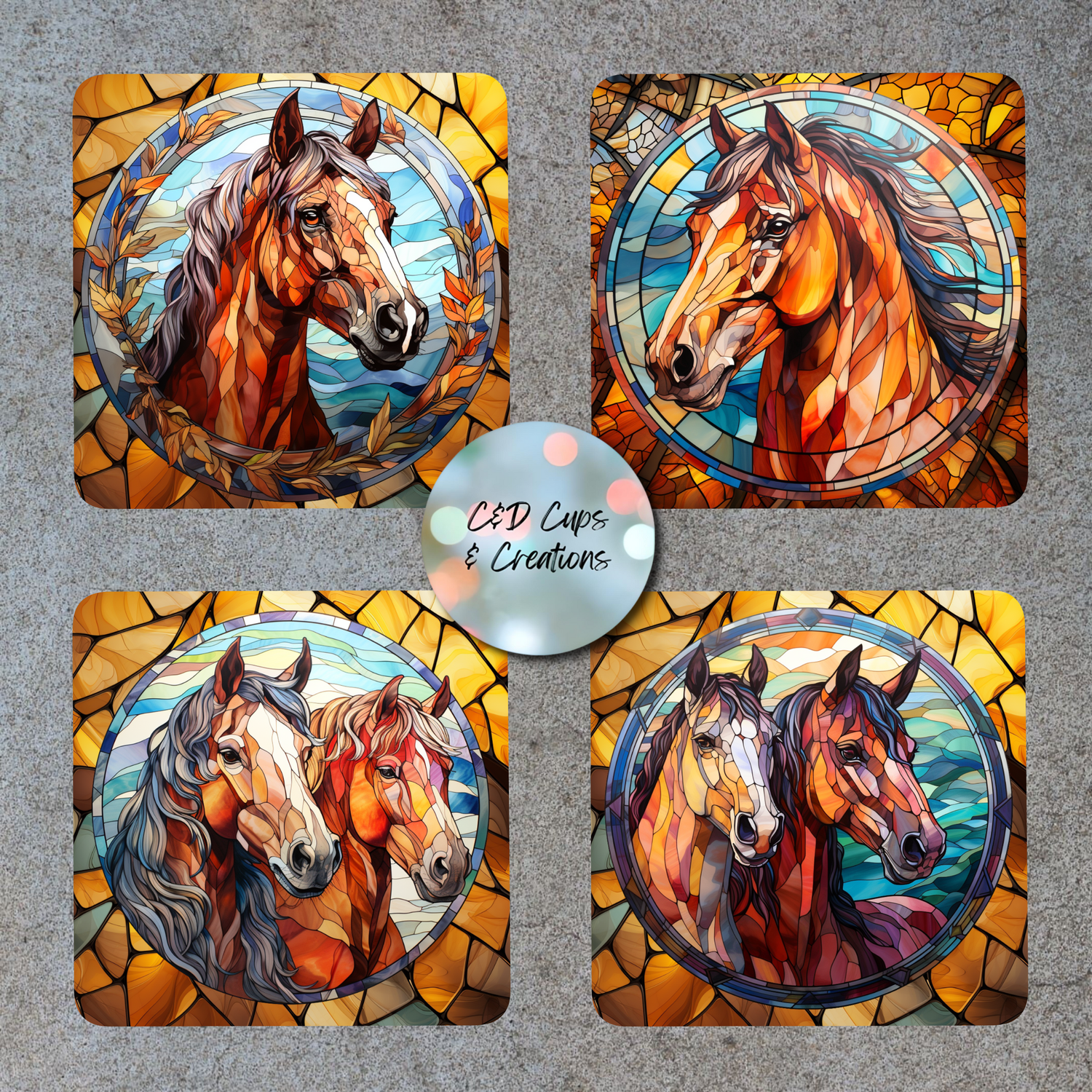 Horse Coasters