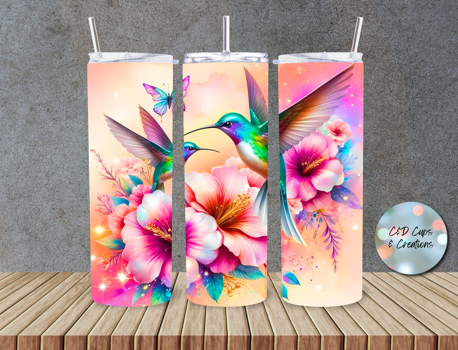 Hummingbirds Flowers