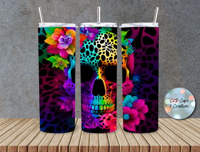 Neon Skull