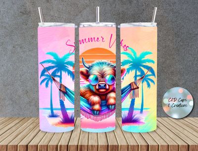 Summer Vibes Cow