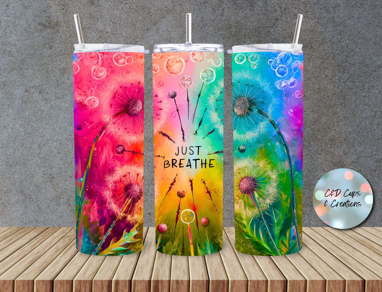 Just Breathe Colorful