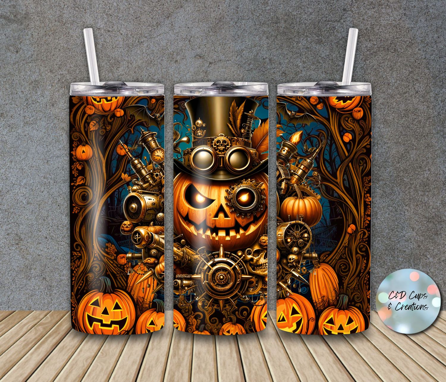 Steampunk Pumpkin Halloween