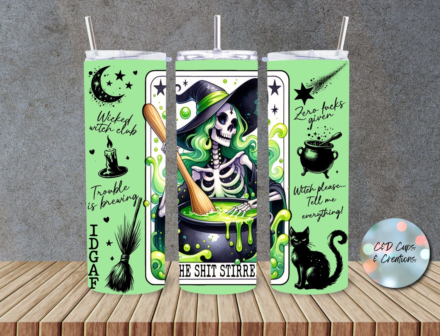 Halloween Tarot Shit Stirrer