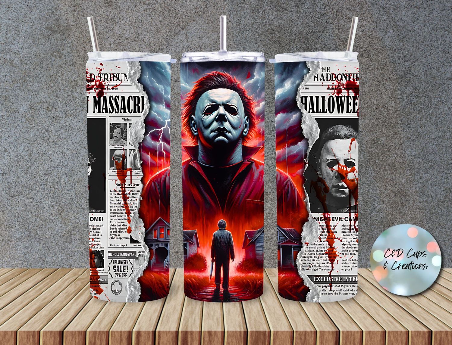 Halloween Horror Jason Red
