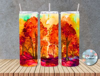 Watercolor Trees