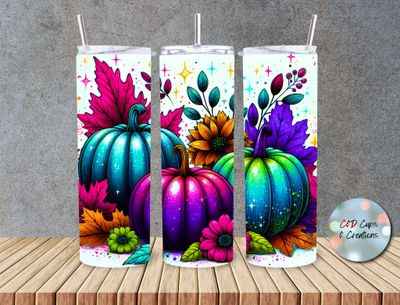 Neon Pumpkins