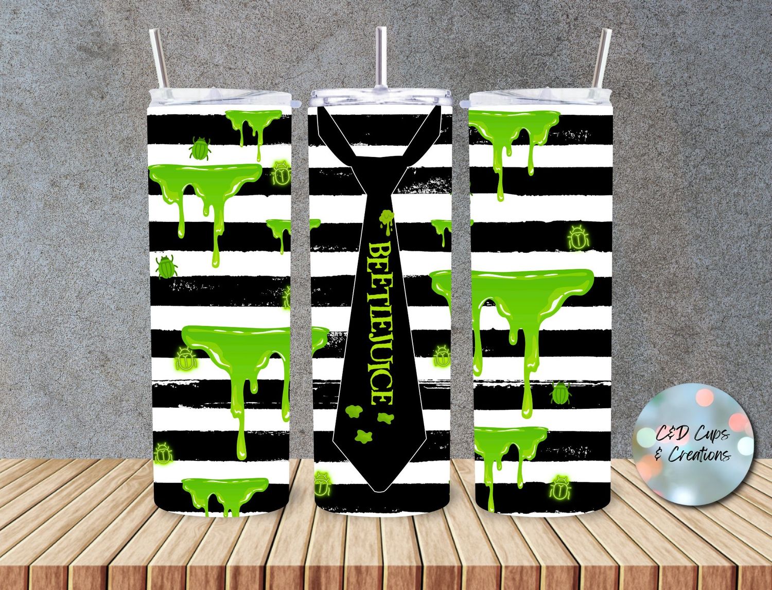 Beetlejuice Tie