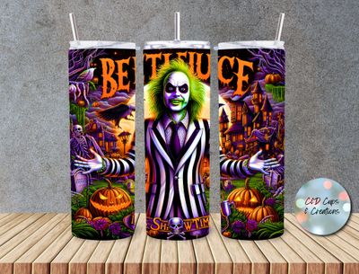Halloween Orange Bettlejuice