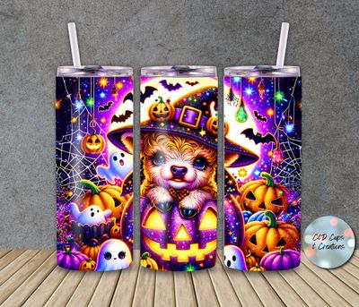Halloween Witch Cow