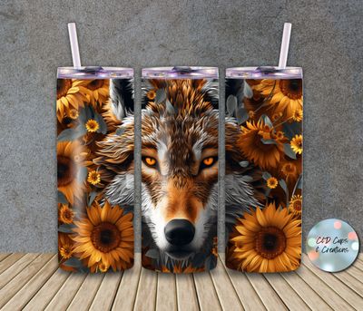 Sunflower Wolf