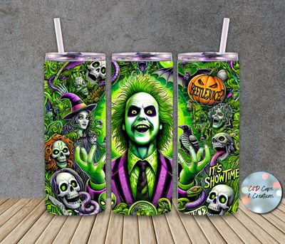 Halloween Bettlejuice Green Hands