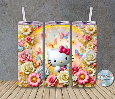 Floral Kitty