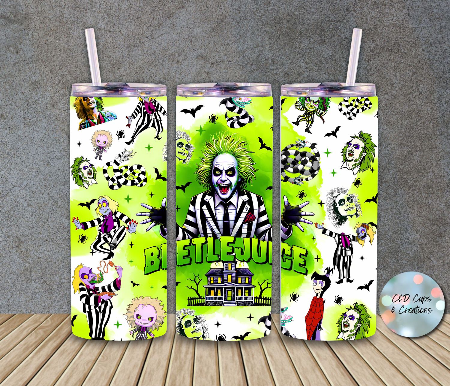 Halloween Beetlejuice Collage