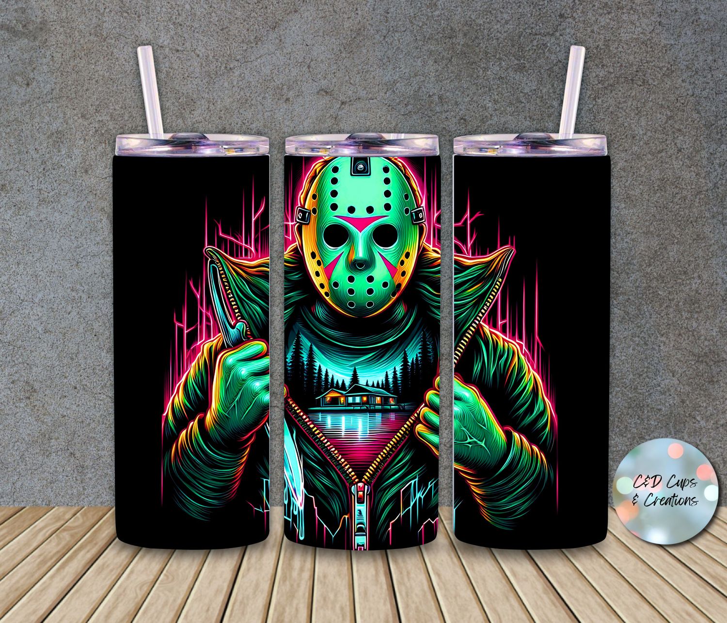 Halloween Neon Jason
