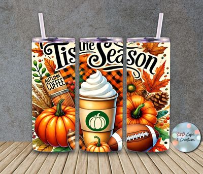 Tis the Season Drink Pumpkin Football