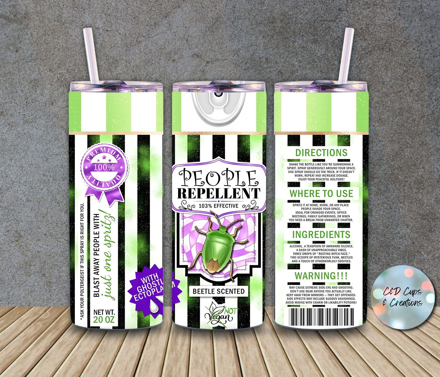 Halloween People Repellent Beetle Bug