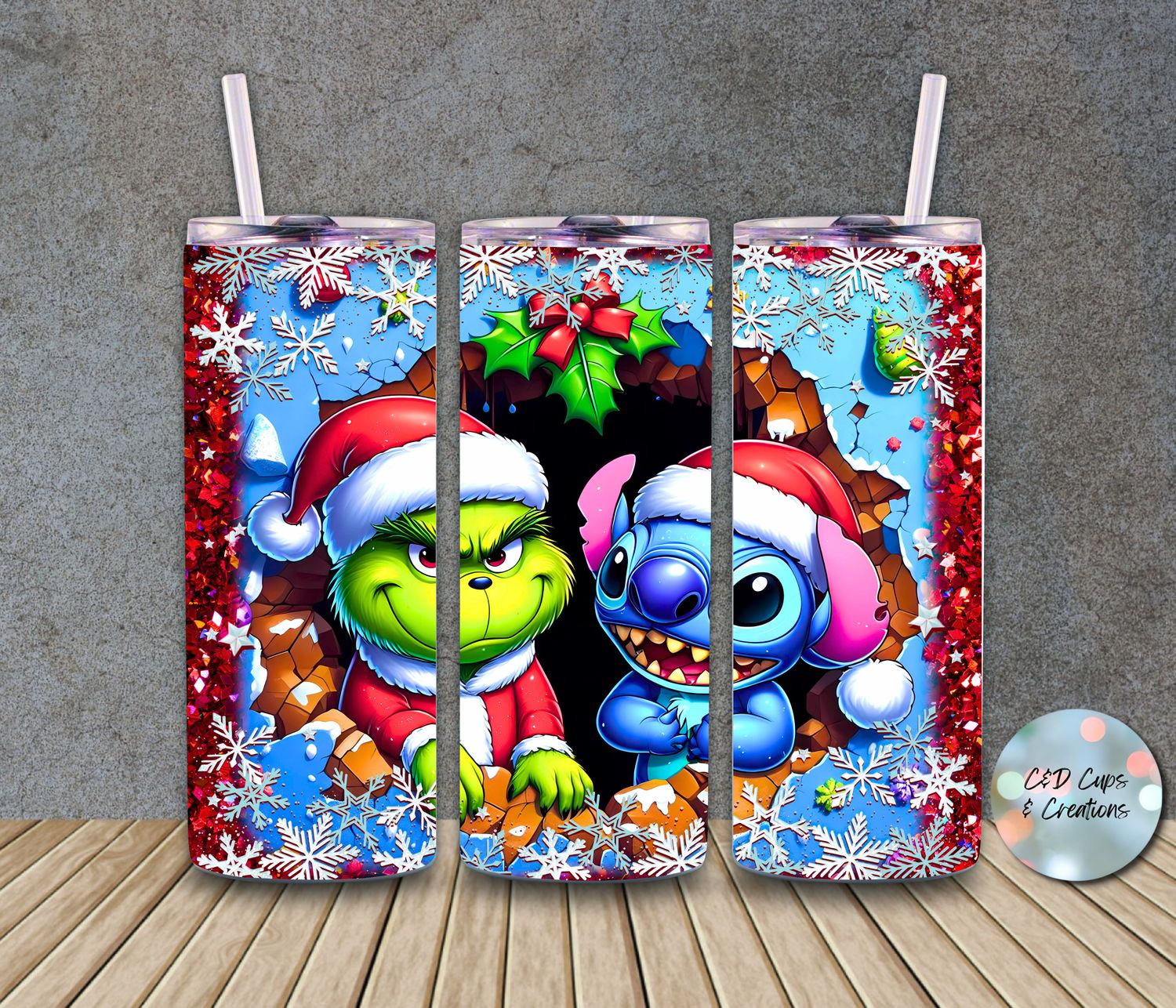 Grinch and Stitch Christmas