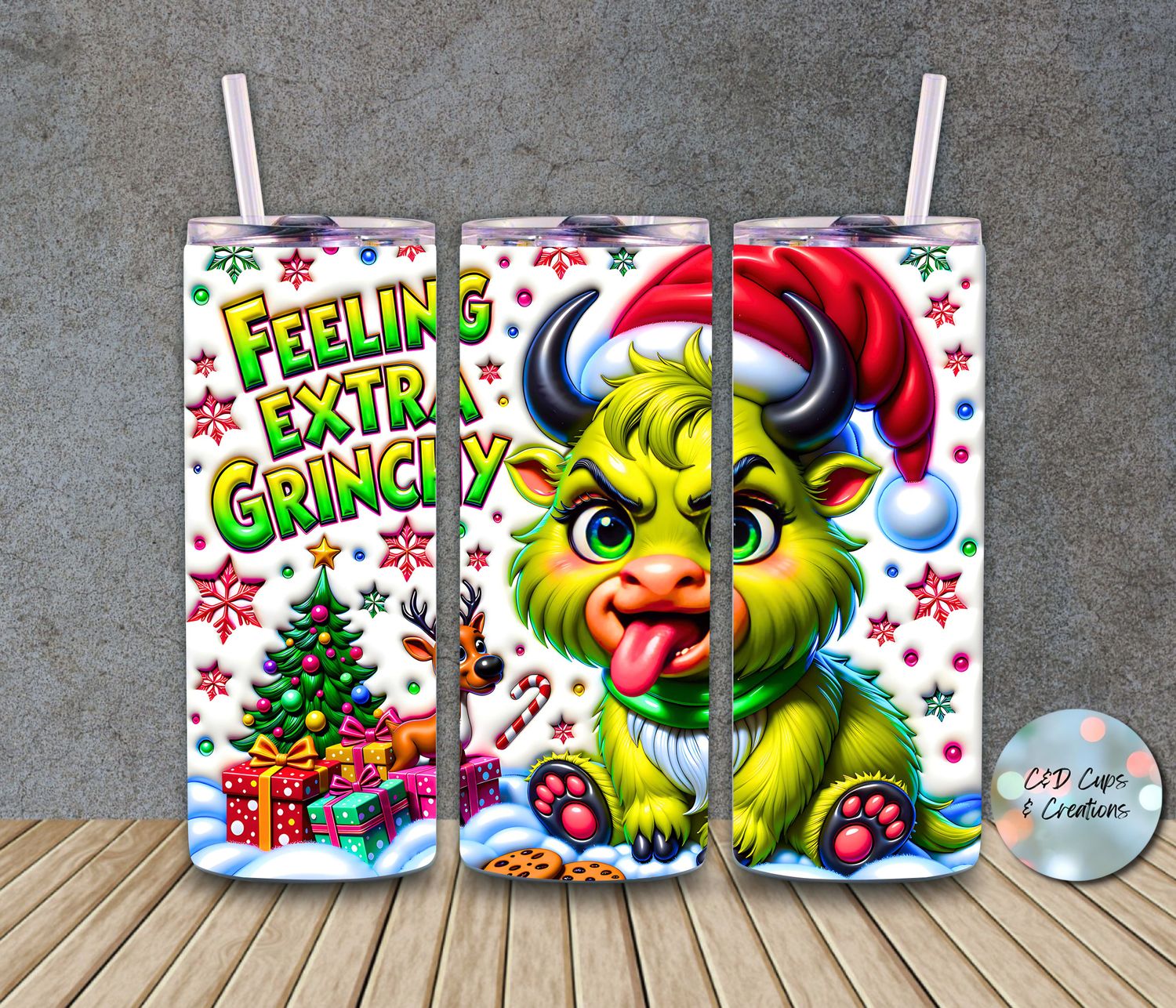 Feeling Extra Grinchy Cow