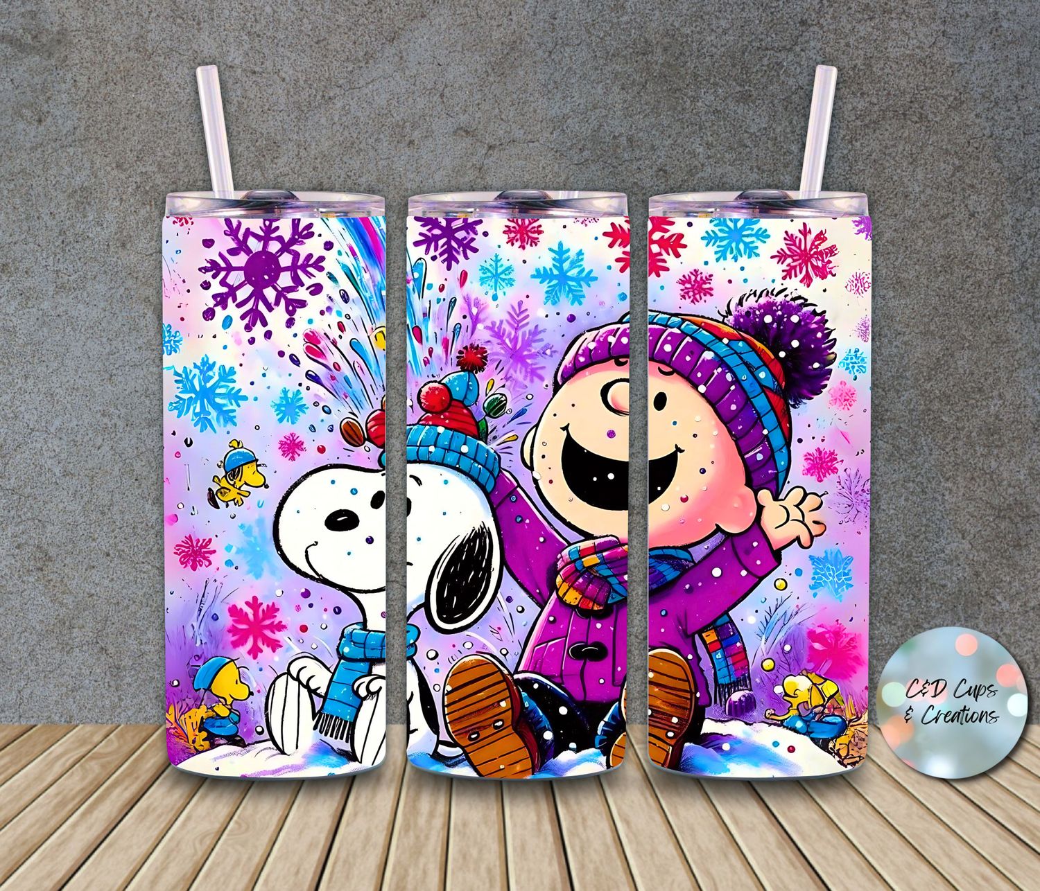 Colorful Snoopy Charlie