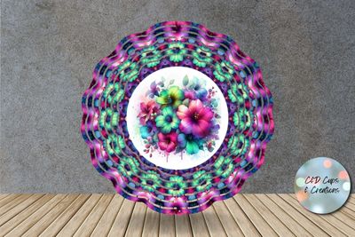 Flowers Repeating Wind Spinner