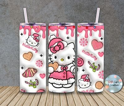 3D Hello Kitty Drip