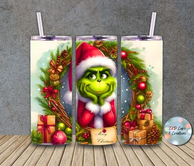 Grinch Wreath