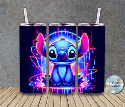 Neon Stitch Drip